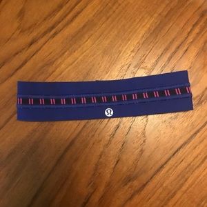 Navy and Purple Lululemon Headband